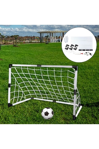 Homyl Çocuklar Için Arka Bahçe Futbol Kalesi Seti Yetişkinler Çok