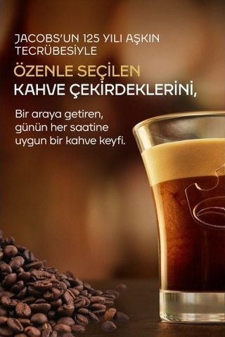 Jacobs Lungo 8 Intenso Nespresso Uyumlu Kapsül Kahve 10 Lu X 5 A PKT.JACOBS.013 Kapsül Kahve