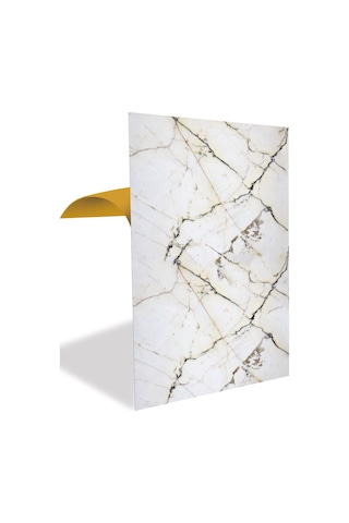 Tink Kendinden Yapışkanlı Sarı Çizgili Desenli Pvc Panel 41x62 Cm