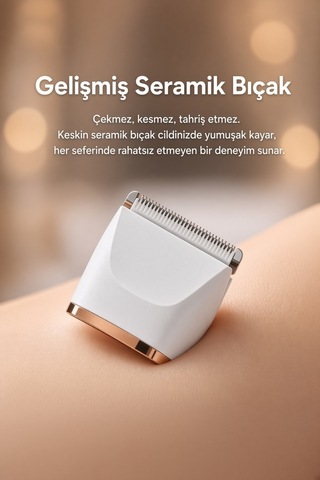 Wablow Vücut Tıraş Makinesi Series 5+1 Seti,yüz/saç/vücut, Ipx7 Su Geçirmez,seramik Bıçak Şarj Standlı Garanti