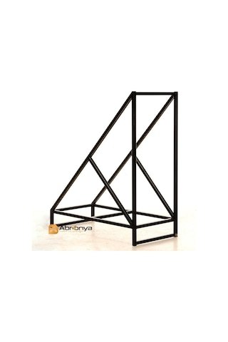 Soba Yanına Odunluk Odun Kovası Metal Odunluk Şömine Yanına Odunluk