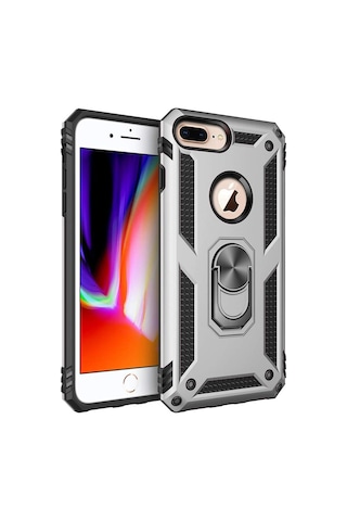 Apple Uyumlu iPhone 8 Plus Kilif Zirhli Standli Miknatisli Tank Kapak 392958729
