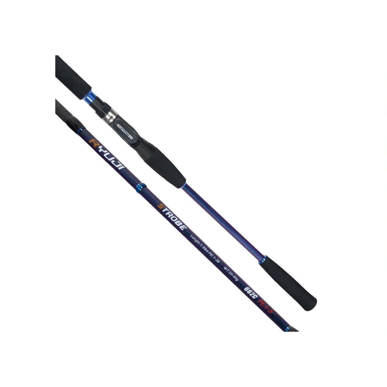 Ryuji Strobe Ca 198 Cm 20-80g Atarlı 2 Parça Tetikli Jig Kamışı