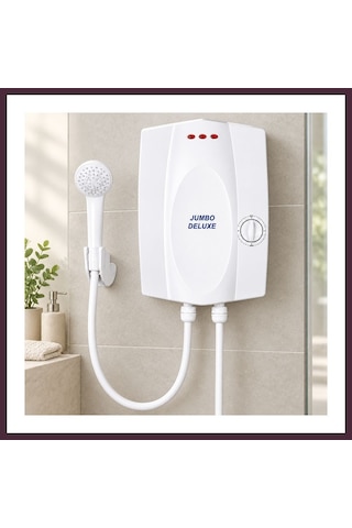 Arkhenx Elektrikli Şofben 8000w Beyaz 7 Emniyetli Enerji Tasarruflu Bzs1