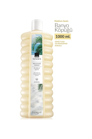 Senses Maldives Sands Deniz Tuzu Ve Frangipani Kokulu Banyo Köpüğü 1lt Fresh