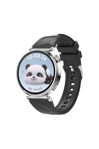 Kilifone - Huawei Gt4 41mm Uyumlu - Kordon 18mm Silikon Kordon Strap Kayış Krd-129 - Beyaz