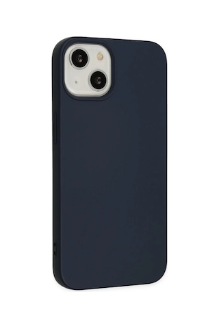 Erdo Ticaret İphone 15 Kılıf Nano İçi Kadife Silikon - Lacivert Erdotıca