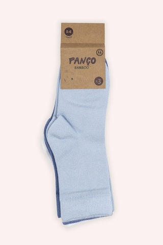 Panço Erkek Çocuk Kaydırmaz Tabanlı Soket Çorap renkli