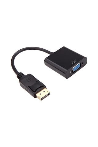 Yifomall Dp'den Vga'ya Dönüştürücü: 1080p Full Hd, Plug & Play, Notebook-desktop İle Monitor/projektör Bağlantısı