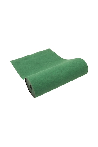 Rulo Paspas, Yeşil Halılı Paspas, 90 Cm.x1 Mt.
