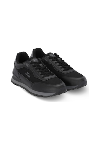 Slazenger Lancer I Erkek Siyah / Siyah Günlük Spor Ayakkabısı Siyah