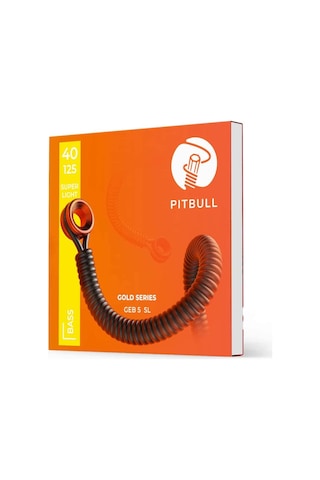 Pitbull Strings Gold Series Geb-5 Sl Super Light Takım Tel 5 Telli Bas Gitar Teli 040-125