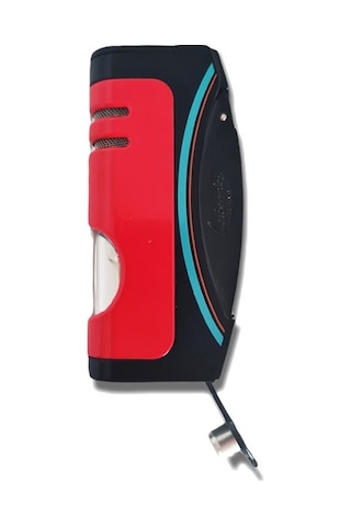 Lubinski Eclipse Tek Torch Delicili Puro Çakmağı Kırmızı-siyah Lb-202