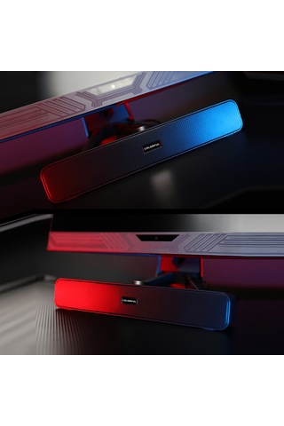 Xindoker Colorful Csp-5201 Usb Bilgisayar Hoparlörü - 3w Çift Hoparlör, Hifi Ses Kalitesi