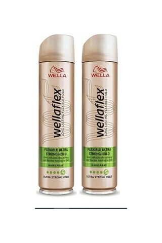 Wella Wellaflex Flexible Ultra Strong Hold Saç Spreyi 2 x 250 ML