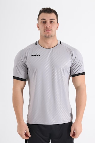 Diadora Elite Antrenman T-Shirt Gri