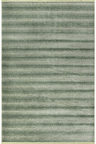 Koza Halı Stripe Yeşil Kilim Kaymaz Taban Salon Oturma Odası Antre Halısı 3 Yeşil