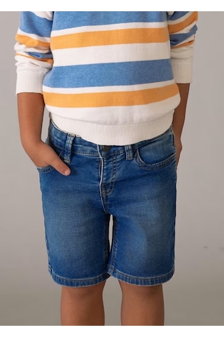 Mayoral Erkek Çocuk Denim Şort 3205 Mavi
