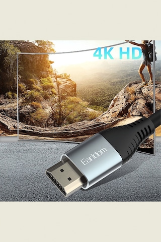 Fuchsia 4k Hdmı Kablo 5m 18 Gbps Hdmı 2 0 1 4 V Görüntü Aktarım Kablosu