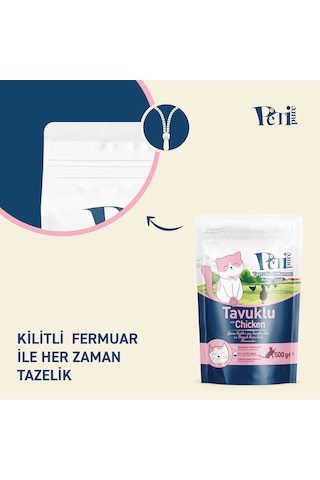 Tavuklu Kuru Yavru Kedi Maması 500 Gr