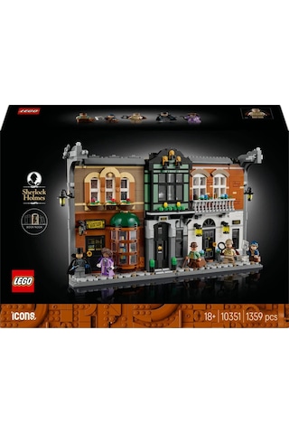 Icons Sherlock Holmes 10351 Yetişkinler Için Koleksiyonluk Model Yapım Seti