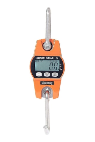Elektronik Terazi 300kg Asma Kancalı Terazi Lcd Dinamometre Endüstriyel Kancalı Terazi Ağırlık Terazisi 300kg/600lbs