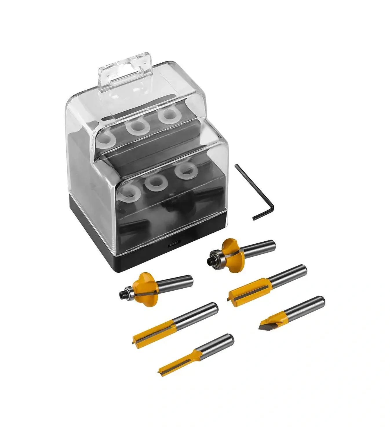 Deko Deko Dh06-2 Freze Takım Seti 8 Mm, 6 Parça 065-0789 16630120