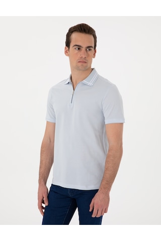 Pierre Cardin Erkek Açık Mavi Tişört 50302607-vr003 Açik Mavi