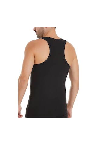 Yıldız Çamaşır Erkek Bambu Sporcu Likralı Atlet 490-491-492 - 3 Adet Siyah