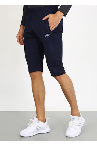 New Balance Nbtmcp-avı Erkek Kapri Şort Lacivert