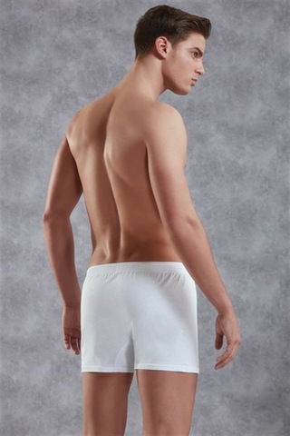 Mode Cool Doreanse Erkek Pamuk Battal Boy Boxer 1511p Beyaz