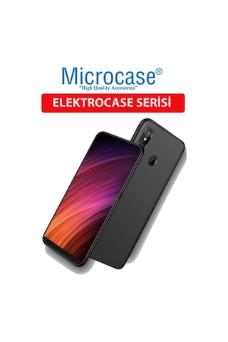 Microcase Mi Mix 2S Elektrocase Serisi Silikon Tpu Kilif + Cam 274540262 - Seçenek / Cam Koruma-Cam Istemiyorum