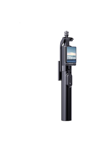 Lenyes Lph120 Uzaktan Kumandalı Çok Fonksiyonlu Sabitleyici Ekranlı Tripod Ve Selfie Çubuğu Siyah