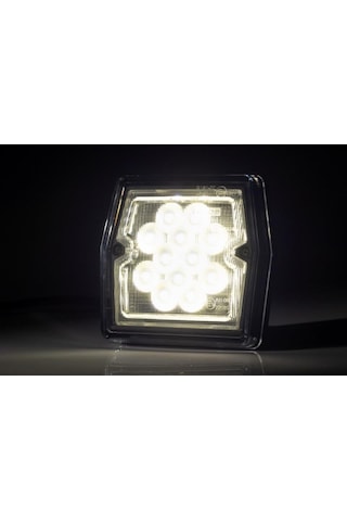 Frıstom 12v-24v Geri Vites Lambası Beyaz Ledli 100 93 Mm E9