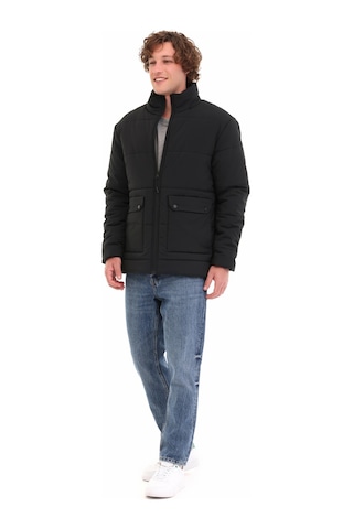Kinetix Ml Alger Coat 5pr Siyah Erkek Kısa Kaban 000000000102027798 Siyah