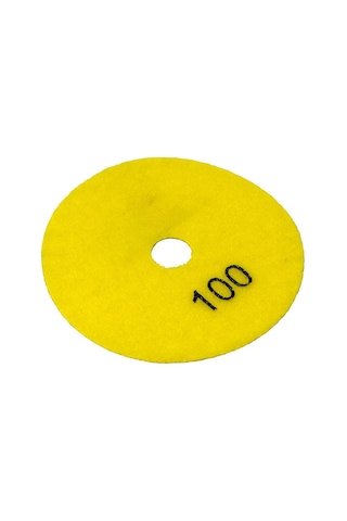 6551 Granit Mermer Taş Parlatma Polisaj Ped 100 Mm - 100 Kum