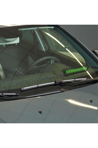 Pratik Fosforlu Telefon Numarası Yamzak İçin Araç İçi Oto Numarat