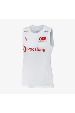 Puma Türkiye Voleybol Milli Takım Kadın Beyaz Forması - 706395 Beyaz