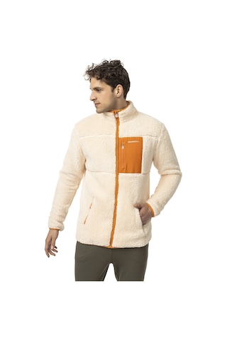 Merrell Merrell Erkek Outdoor Tekstil Ceket Jer Krem Krem
