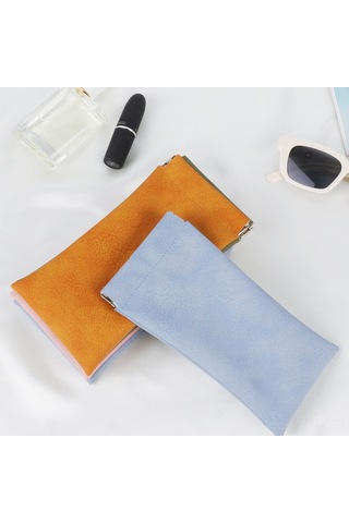 Fosenze Yaylı Otomatik Kapanan Güneş Gözlüğü Çantası - Dayanıklı, Sıkı Kapatma Ve Gözlükleri Korumak İçin Stili Ve Fonksiyonu Bir Arada Taşıyan Taşınabilir Çantamız Çok Renkli