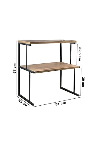 Mutfak Rafı Bango Üstü Raf Fırın Dolabı 5414