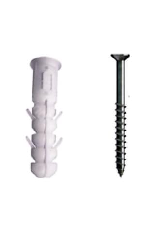 Dübel Vida Seti 50 Adet, 6mm dübel 4,0x30 vida Dübel Vida Seti 50 Adet, 6mm dübel 4,0x30 vida