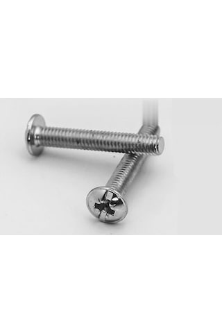 Yuvarlak Yıldız Başlı Rysb Kulp Vidası, Civata M4x40 - 50 Adet Diger Yuvarlak Yıldız Başlı Rysb Kulp Vidası, Civata M4x40 - 50 Adet Diger