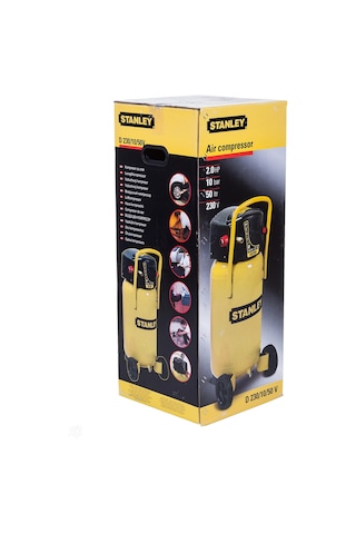 Stanley Dikey Hava Kompresörü  D 230/10/50V HP2