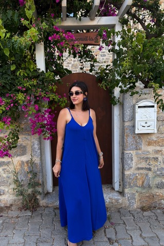 Gigi Wardrobe Azure Breeze Elbise Mavi Mavi