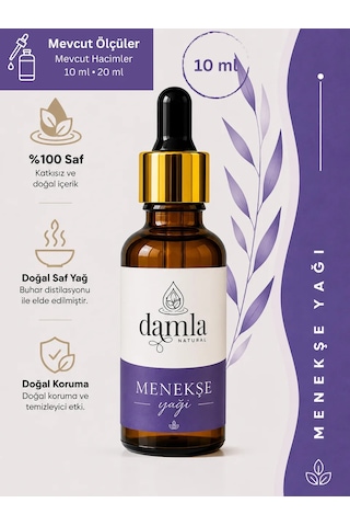 Biodamla Natural Menekşe Yağı 10 Ml