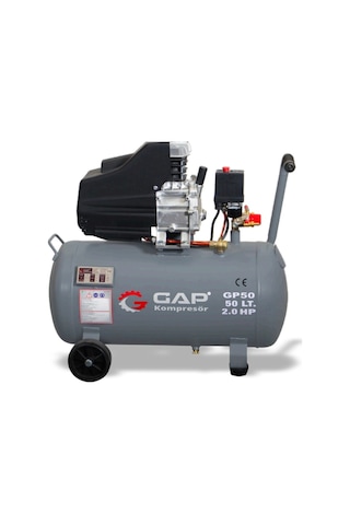 50 Lt 2 Hp Monofaze 220 V Hava Kompresörü Gap Gp 50