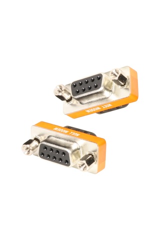 Null Modem Db9 9 Pin Dişi -dişi Seri Port Mini Null Modem Rs232 Çevirici