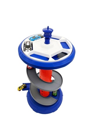 Speed Racer 5'li Metal Arabalı Twister Yarış Yolu Oyun Seti Yarış Pisti Çocuk Oyuncak