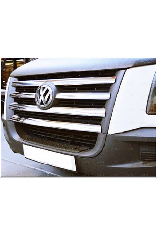 Vw Crafter Krom Ön Panjur 5 Prç. P.Çelik 2006-2012 Arası